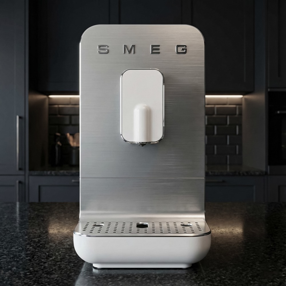SMEG BCC11WHMEU Автоматическая кофемашина, цвет белый матовый